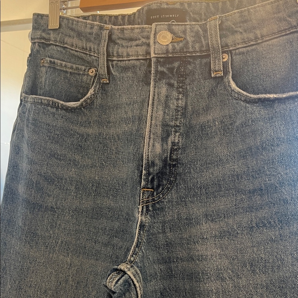 Free Assembly Women's Classic Blue Denim Jeans